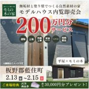 【板野郡藍住町】「平屋」モデルハウス内覧即売会を開催！（2/13～15、2/21～23）