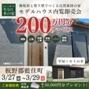【板野郡藍住町】「平屋」モデルハウス内覧即売会を開催！（3/27～29）